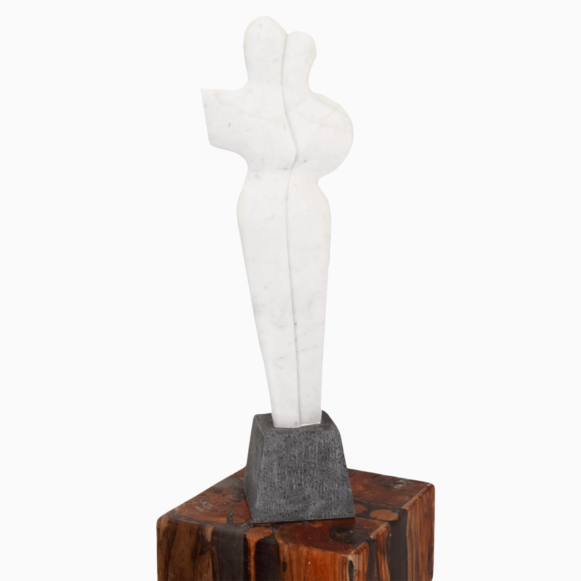 Scultura simbolica in marmo naturale per interni raffinati