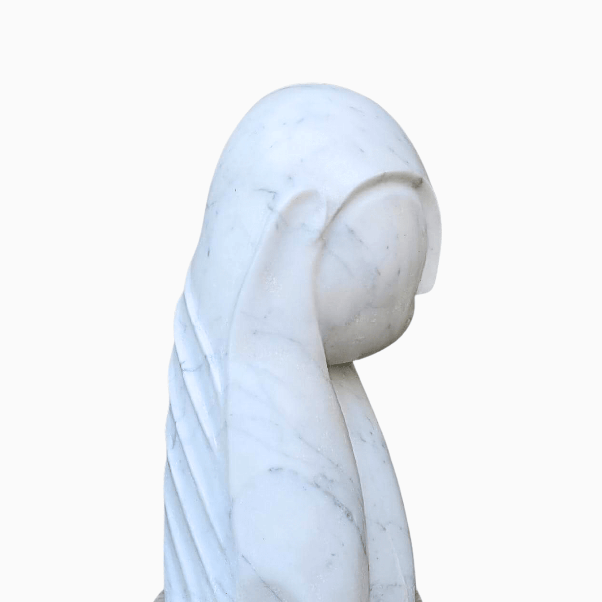 Opera artistica in marmo bianco di Carrara e pietra di Bisaccia