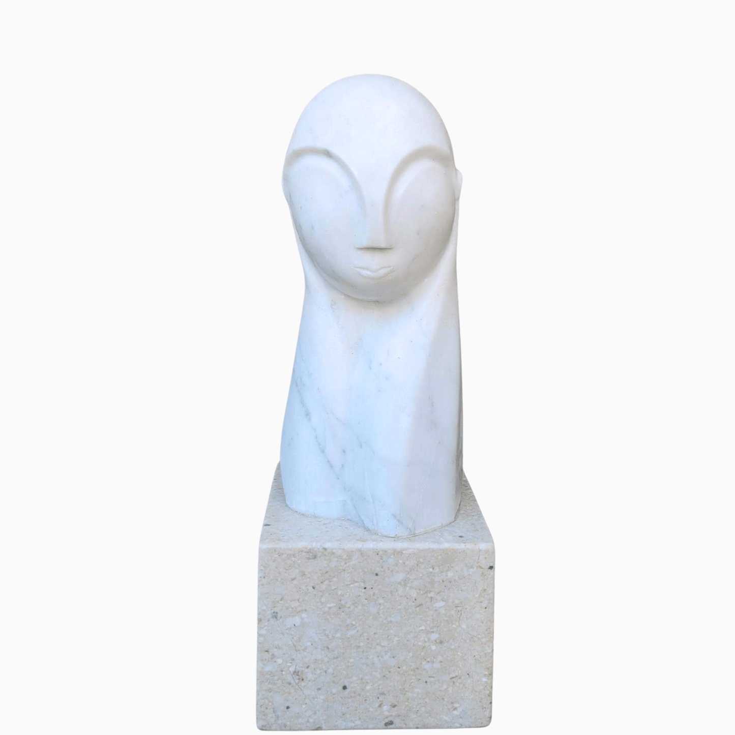 Scultura astratta contemporanea ispirata a Constantin Brancusi