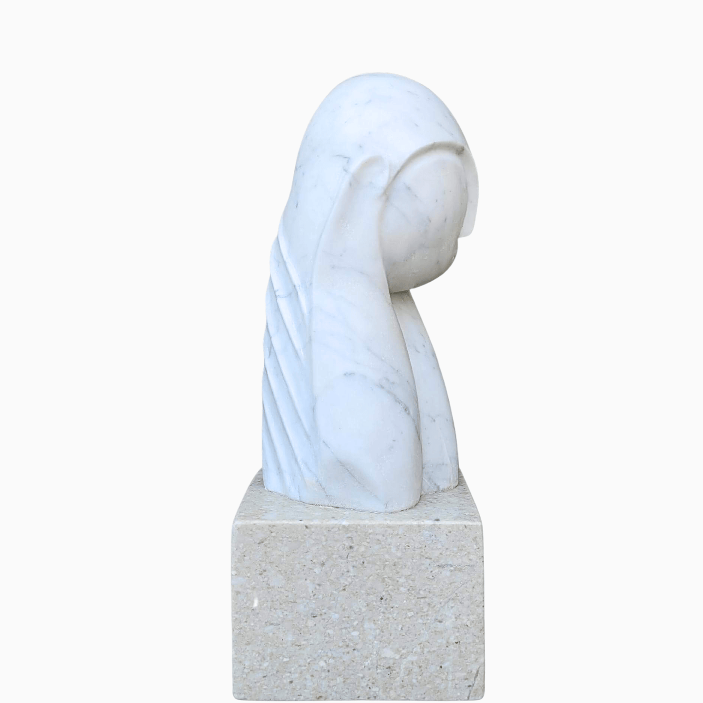 Dettaglio delle venature naturali della scultura italiana