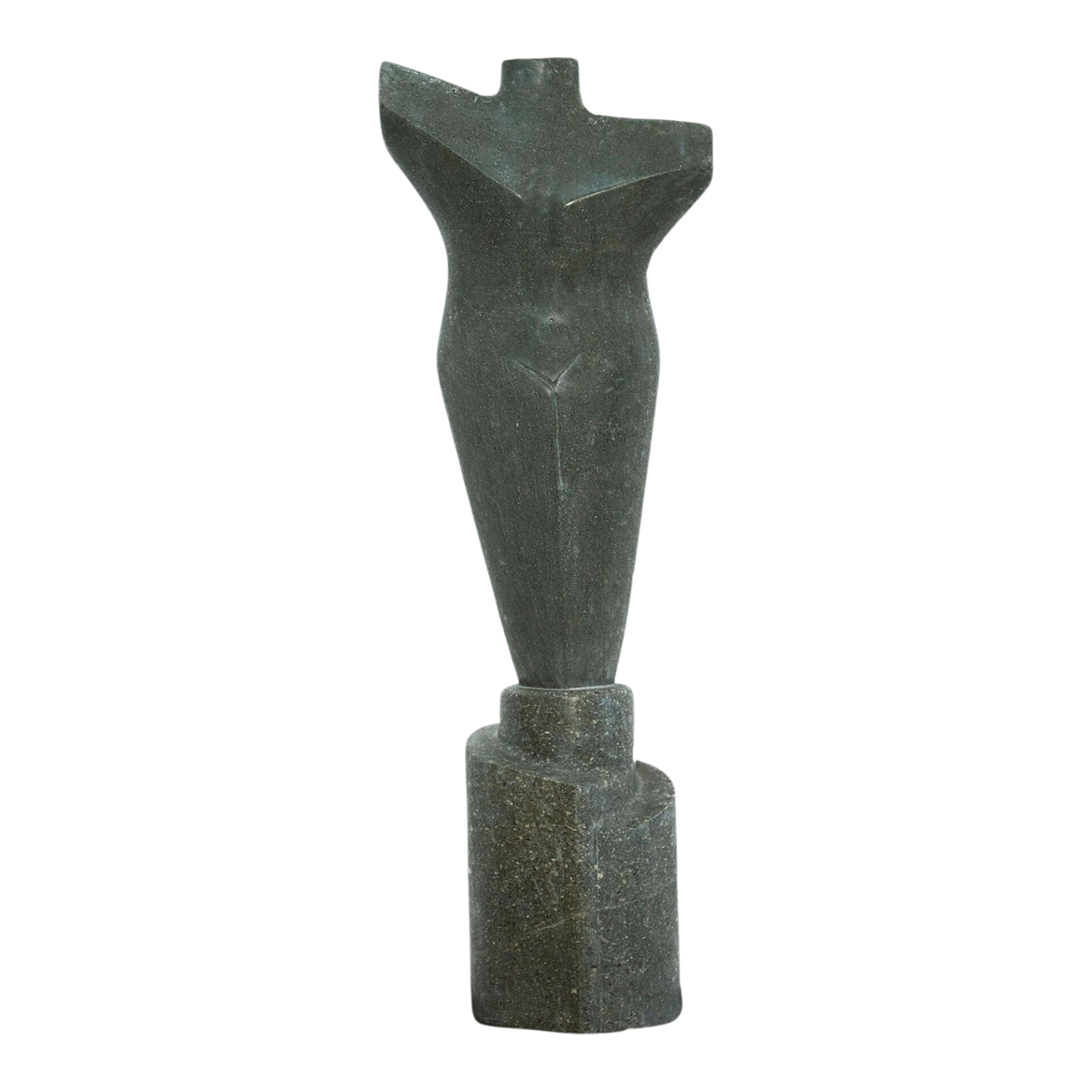 Scultura contemporanea in pietra vulcanica naturale del Vesuvio