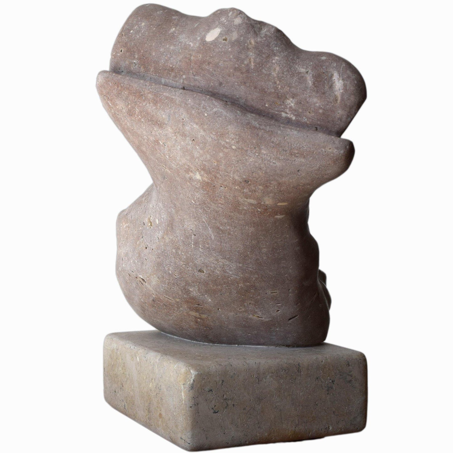 Scultura artigianale in pietra naturale proveniente dal Sud Italia