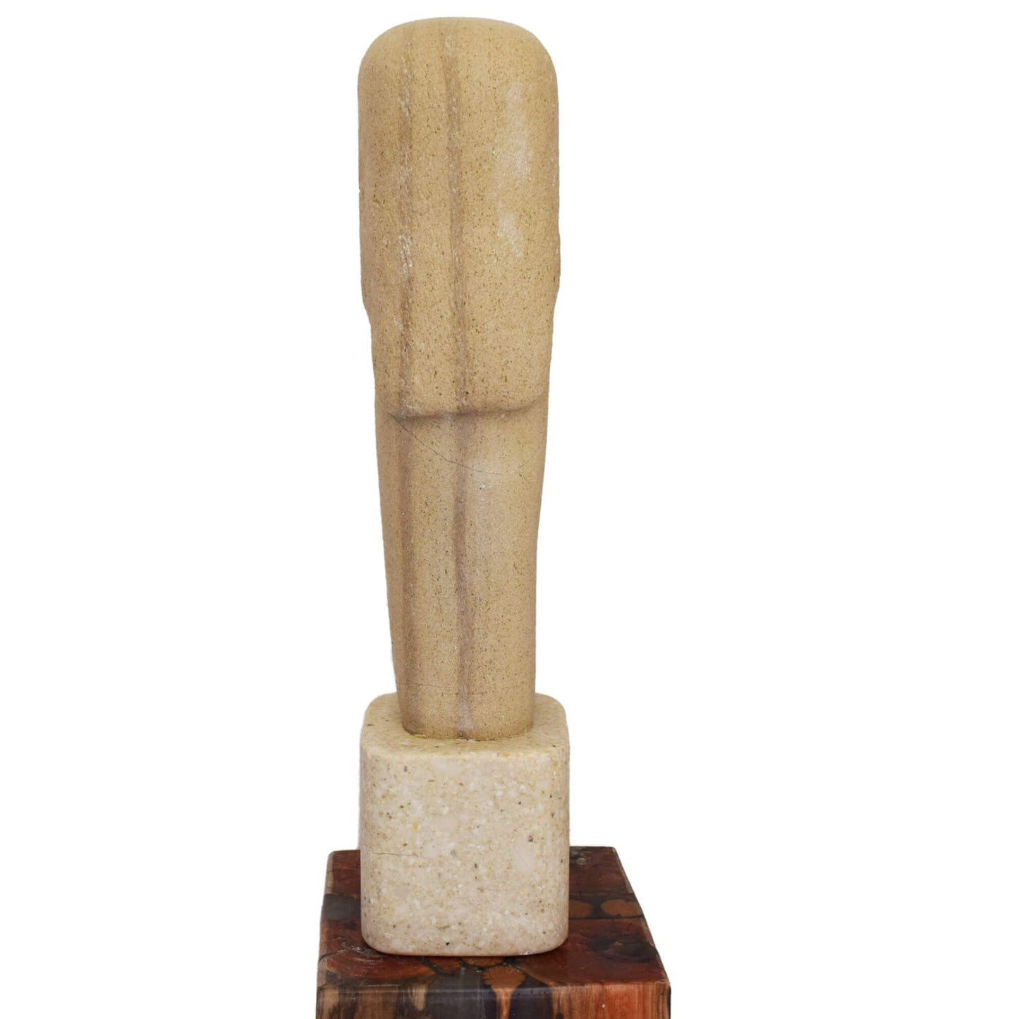 Scultura decorativa italiana con finitura naturale