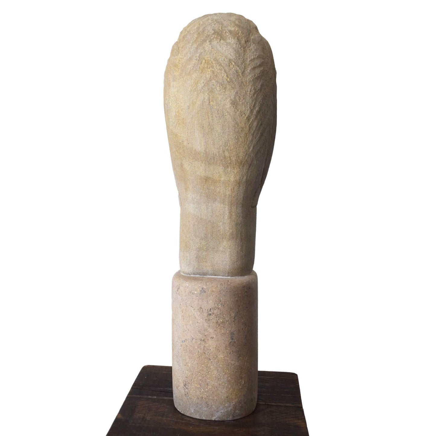 Opera Testa  ispirata ad Amedeo Modigliani, esempio di design Art Déco realizzato a mano nel Sud Italia.