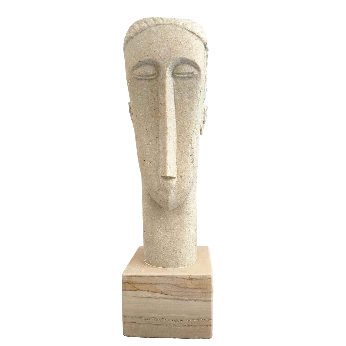 Modigliani Replica Stone Sculpture for house Sculture Melillo