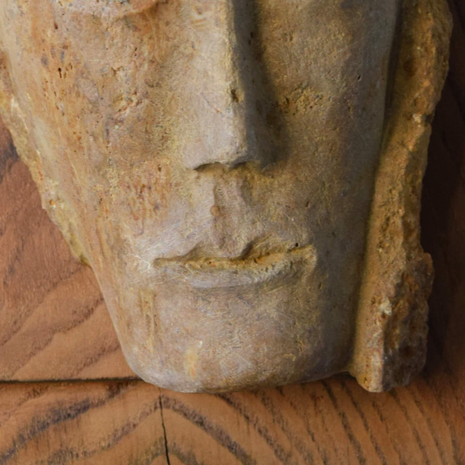 Stone & Wooden Contemporary Sculpture | Decorative Art for Wall - Sculture Melillo