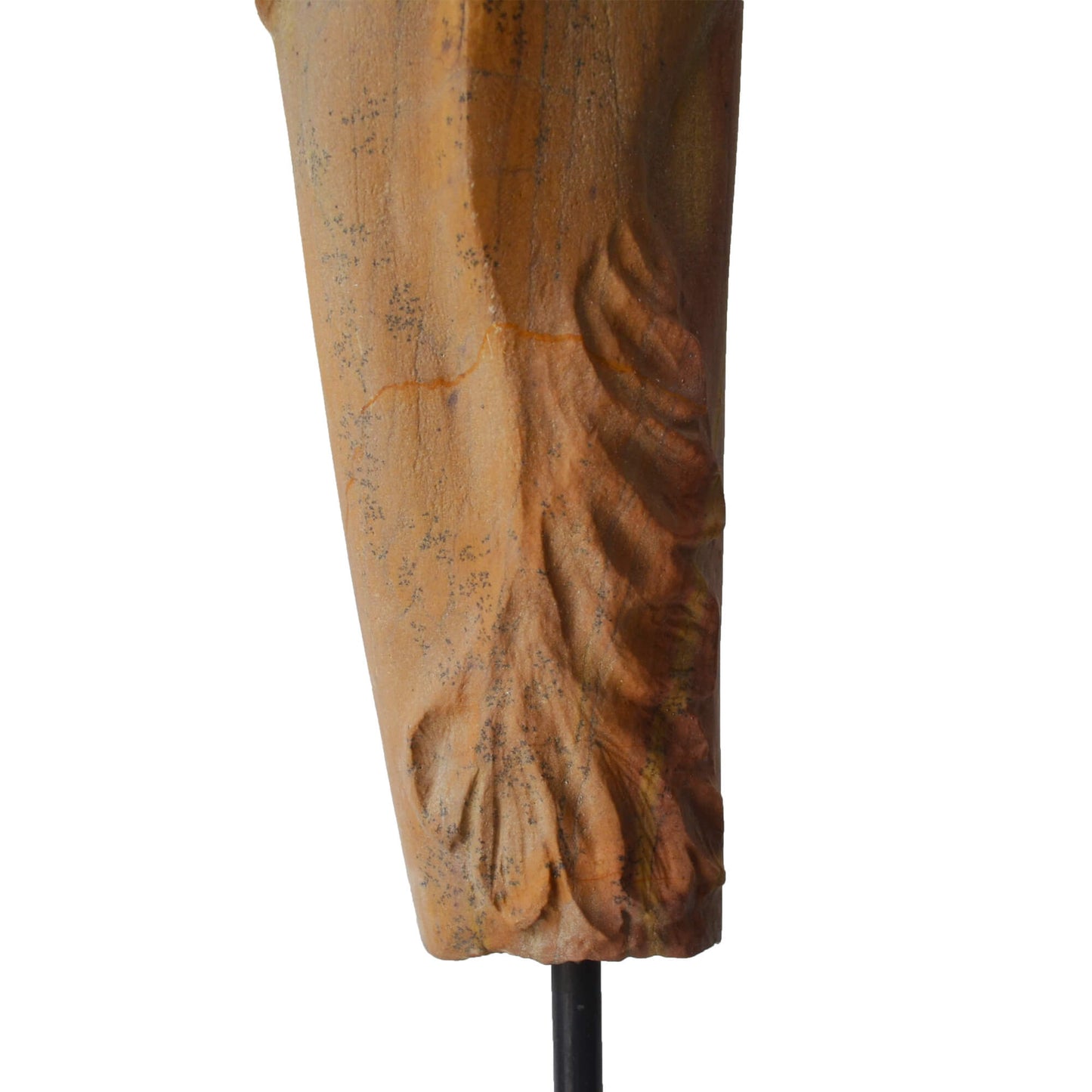 Scultura Vergine Maria con Bambino Gesù in Pietra Naturale di Bisaccia | Sculture Melillo